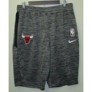 Nike Dri-Fit NBA Chicago Bulls Men's Gray Player Issued Practice Shorts XL